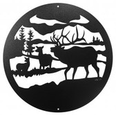 Elk 12 Inch New Scenic Sign