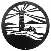 Lighthouse 12 Inch Scenic Sign