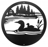 Loon 12 Inch Scenic Sign