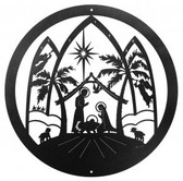 Nativity Scene 24 Inch Scenic Sign