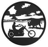 Sturgis - Motorcycle 24 Inch Scenic Sign