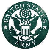 US Army 12 Inch Green Scenic Sign