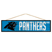 Carolina Panthers Sign 4x17 Wood Avenue Design