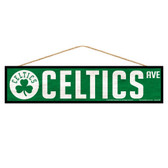 Boston Celtics Sign 4x17 Wood Avenue Design
