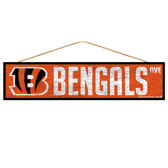 Cincinnati Bengals Sign 4x17 Wood Avenue Design