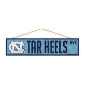 North Carolina Tar Heels Sign 4x17 Wood Avenue Design