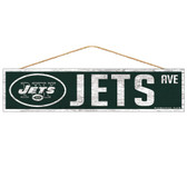 New York Jets Sign 4x17 Wood Avenue Design