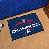 Boston Red Sox 2018 World Series Champions Starter Rug 19"x30"