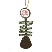 New York Yankees Ornament Fan Crossing Design