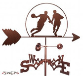 BASKETBALL PLAYER Garden Weathervane