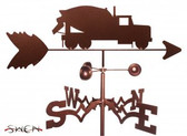 CEMENT TRUCK Garden Weathervane
