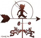 FISHER BOY Garden Weathervane