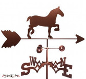 HORSE - DRAFT Garden Weathervane