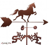 HORSE - SADDLEBRED Garden Weathervane