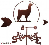 LLAMA Garden Weathervane