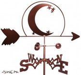 MOON & STAR Garden Weathervane