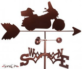 MOTORCYCLE - FULL DRESSED Garden Weathervane