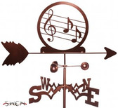MUSIC NOTE Garden Weathervane