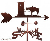 OUTHOUSE Garden Weathervane