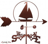SAILBOAT Garden Weathervane