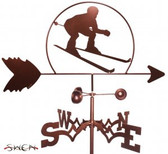 SKIER Garden Weathervane