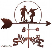 SOCCER PLAYER Garden Weathervane