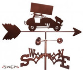 SPRINT CAR Garden Weathervane