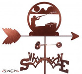 TRAP SHOOTER Garden Weathervane