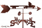 TRUCK - FLATBED Garden Weathervane