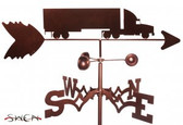 TRUCK - SEMI Garden Weathervane