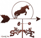 UNICORN Garden Weathervane