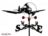 FARRELL - F4U CORSAIR Garden Weathervane