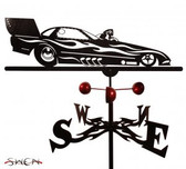 FARRELL - FUNNY CAR Garden Weathervane