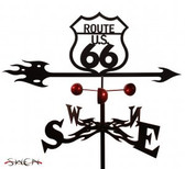 FARRELL - ROUTE 66 Garden Weathervane