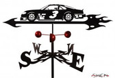 FARRELL - STOCK CAR #3 Garden Weathervane