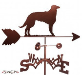 BORZOI Garden Weathervane