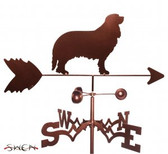 CAVALIER KING CHARLES Garden Weathervane
