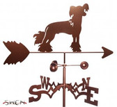 CHINESE CRESTED Garden Weathervane