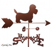 DANDIE DINMONT Garden Weathervane