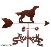 IRISH SETTER Garden Weathervane
