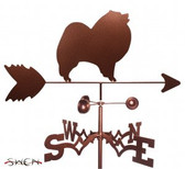KEESHOND Garden Weathervane