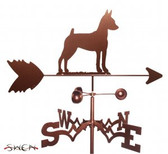 MINIATURE PINSCHER Garden Weathervane