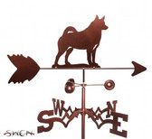 NORWEGIAN ELKHOUND Garden Weathervane