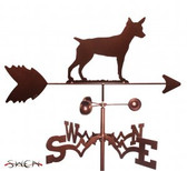 RAT TERRIER Garden Weathervane
