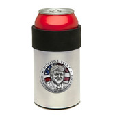 Donald Trump w/ Flag Can Cooler