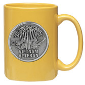 Vietnam Veteran Coffee Mug, Yellow
