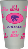 Kansas State Wildcats #1 Mom Pint Glass