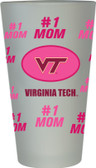 Virginia Tech Hokies #1 Mom Pint Glass