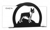 BOSTON TERRIER Letter Holder