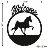 HORSE - TN WALKER Welcome Sign